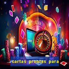 cartas prontas para retiro catolico